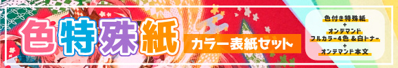 色特殊紙カラー表紙セット